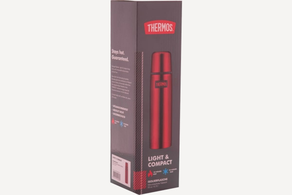 Термос THERMOS FBB-750 Red +18h/-24h 0,75л (красный)
